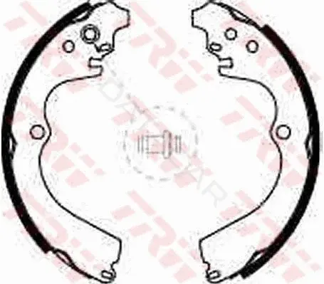 Барабанные колодки TRW GS8584