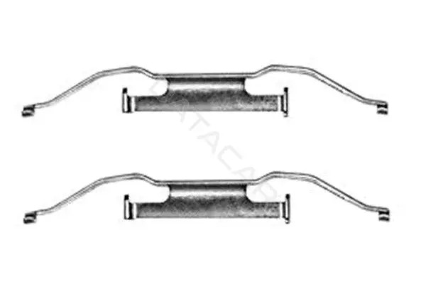 Ремкомплект тормозных колодок TRW PFK350