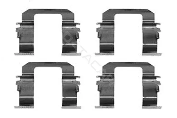 Ремкомплект тормозных колодок TRW PFK390