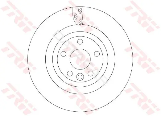 Тормозные диски TRW DF6706S