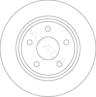 Тормозные диски TRW DF6556
