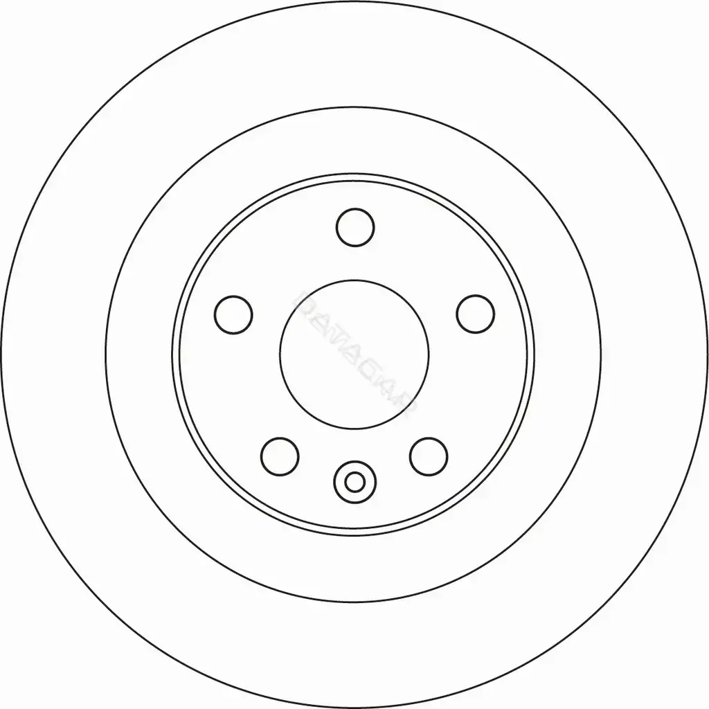 Тормозные диски TRW DF6588