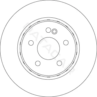 Тормозные диски TRW DF6646S