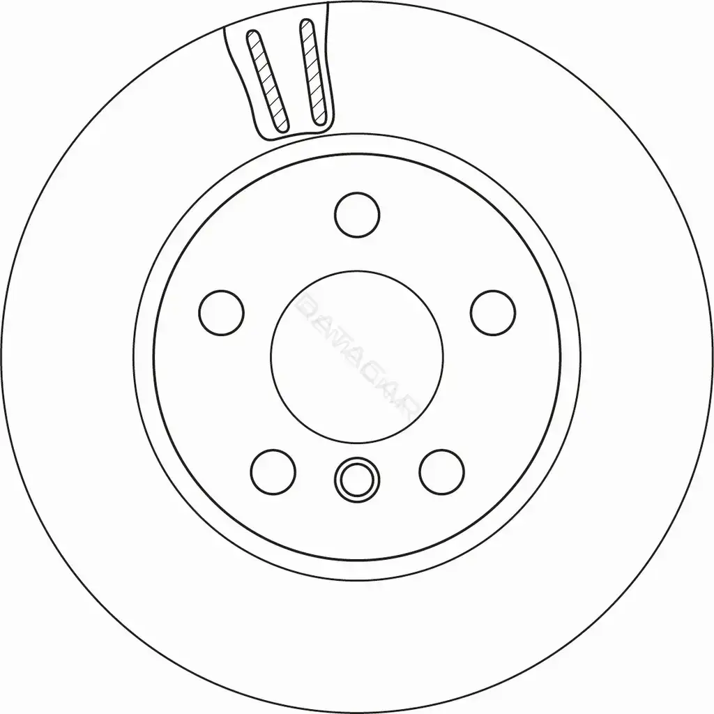 Тормозные диски TRW DF6715