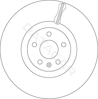 Тормозные диски TRW DF6939S
