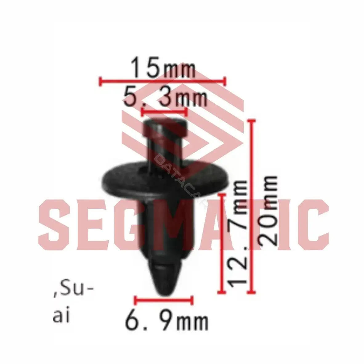 Клипсы, фиксаторы, зажимы SEGMATIC SG70203075