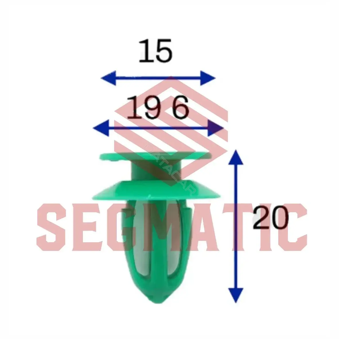 Клипсы, фиксаторы, зажимы SEGMATIC SG70203107