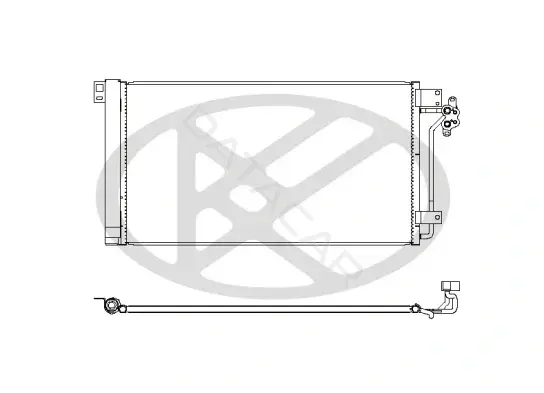 Радиатор кондиционера KOYORAD CD450481