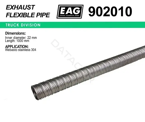 Гофра глушителя EAG 902010