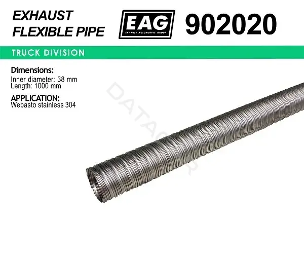 Гофра глушителя EAG 902020