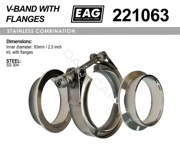 Хомут глушителя EAG 221063