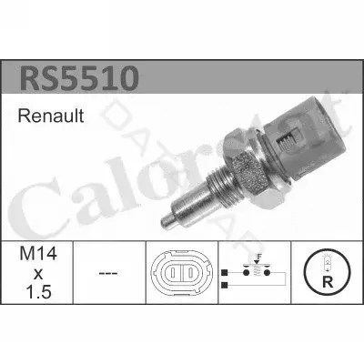 Датчик заднего хода VERNET-CALORSTAT RS5510