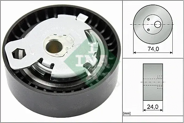 Натяжной ролик ГРМ INA 531049710