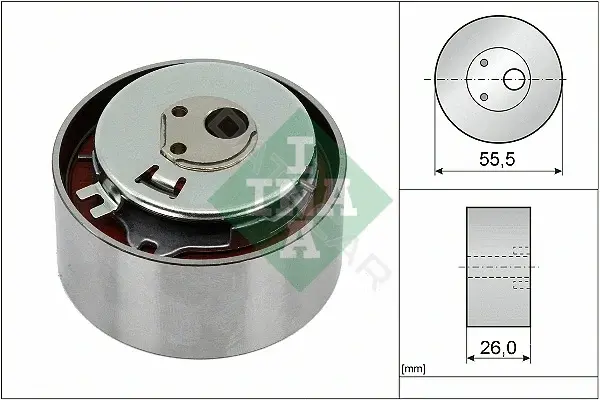 Натяжной ролик ГРМ INA 531077810