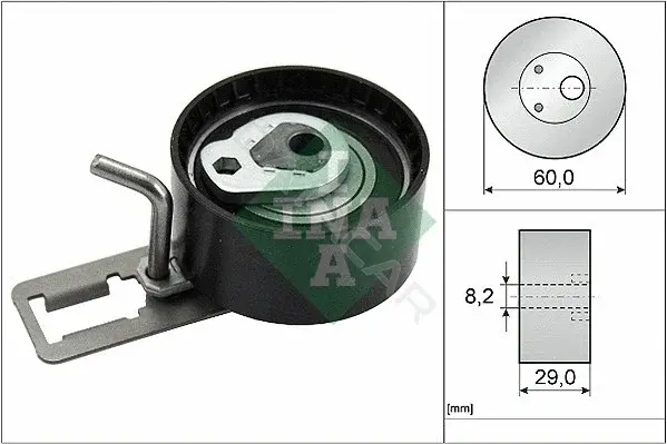 Натяжной ролик ГРМ INA 531085010