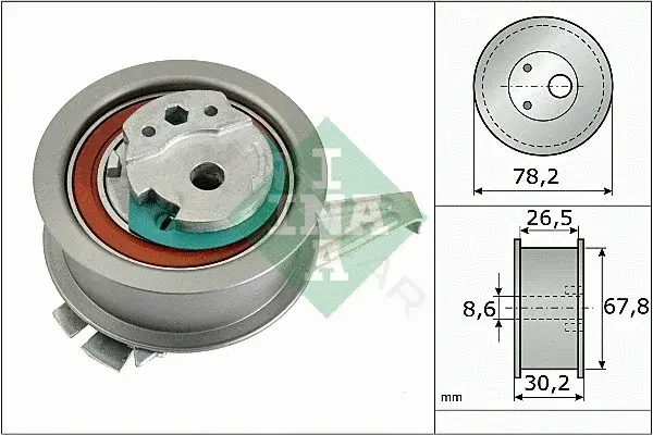 Натяжной ролик ГРМ INA 531089410