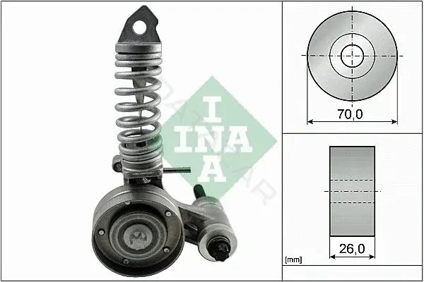 Натяжитель ремня генератора INA 533008530