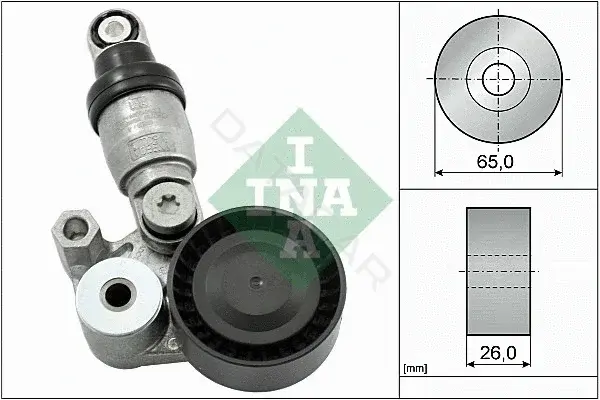 Амортизатор натяжителя ремня INA 533012910