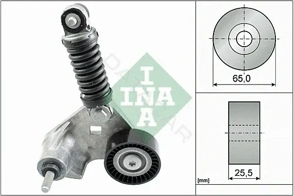 Натяжитель ремня генератора INA 534016910