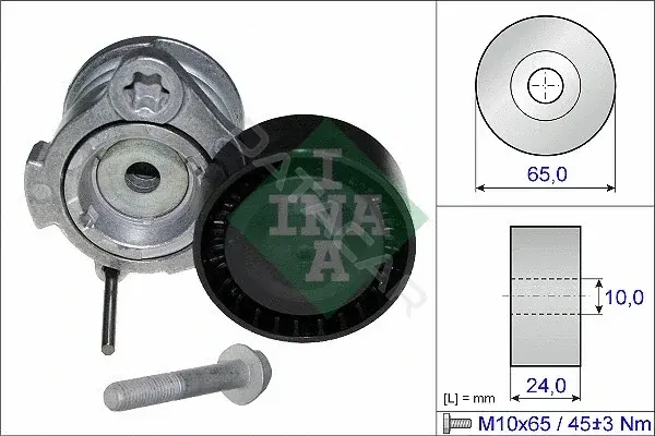 Натяжитель ремня генератора INA 534035310