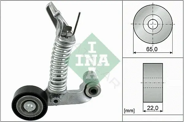 Натяжитель ремня генератора INA 534057410