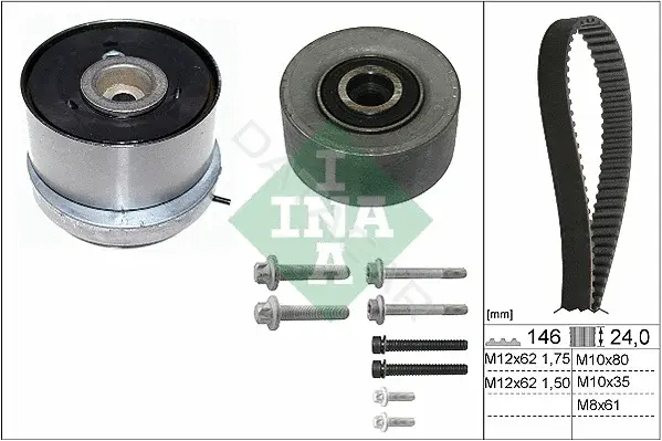 Комплект ГРМ INA 530072410