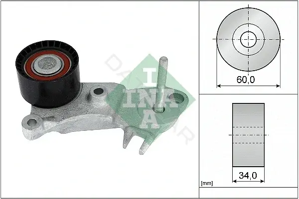 Натяжной ролик ГРМ INA 532099910