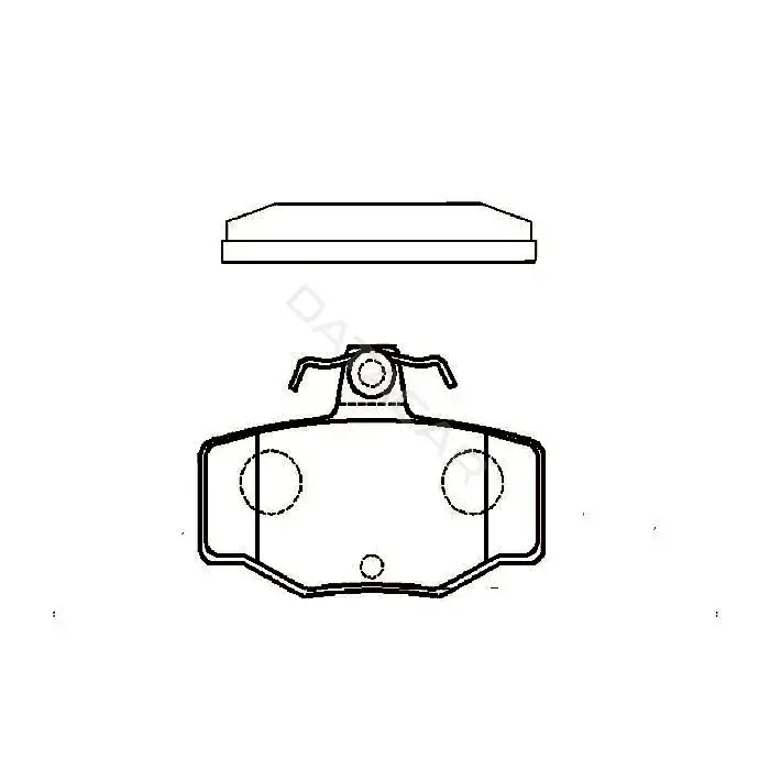 Тормозные колодки CTR GK0852