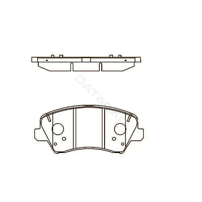 Тормозные колодки CTR GK1414