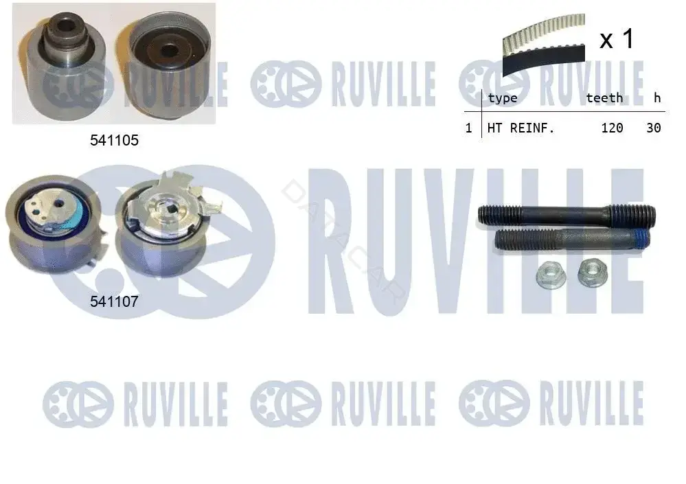Комплект ГРМ RUVILLE 550061