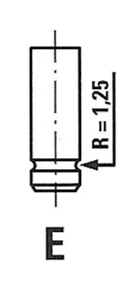 Выпускной клапан FRECCIA R6077/RNT