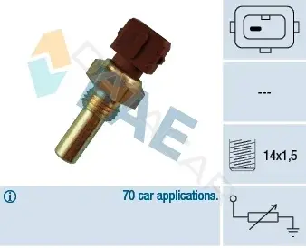 Датчик температуры охлаждающей жидкости FAE 32270