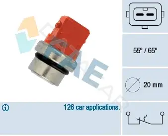 Датчик температуры охлаждающей жидкости FAE 35320