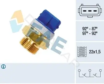 Датчик включения вентилятора FAE 37920