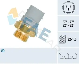 Датчик включения вентилятора FAE 38160