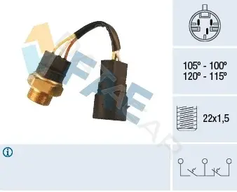 Датчик включения вентилятора FAE 38220