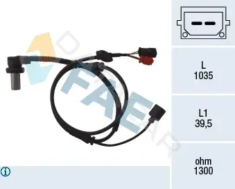 Датчик АБС FAE 78059