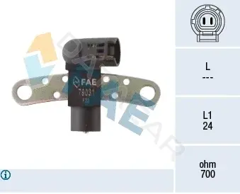 Датчик коленвала FAE 79031