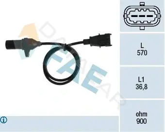 Датчик коленвала FAE 79332