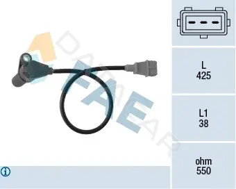 Датчик коленвала FAE 79364