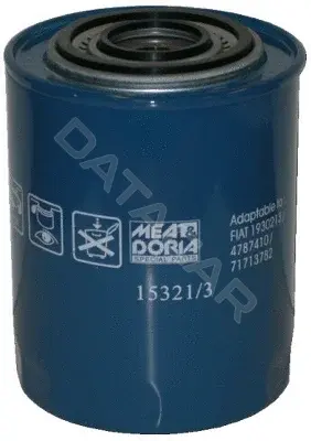 Масляный фильтр MEAT & DORIA 15321/3