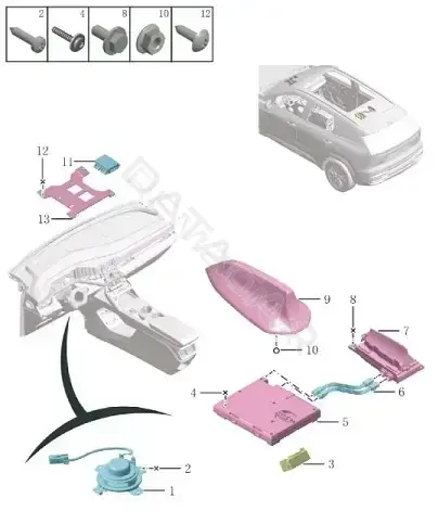 Антенна GEELY 7085026100