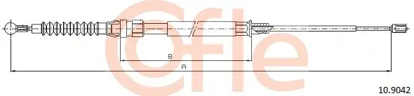 Трос ручника COFLE/TELCO 92.10.9042