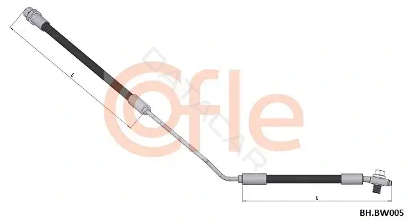 Тормозные шланги COFLE/TELCO 92.BH.BW005