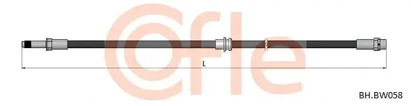Тормозные шланги COFLE/TELCO 92.BH.BW058