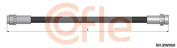 Тормозные шланги COFLE/TELCO 92.BH.BW060