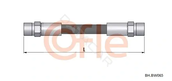 Тормозные шланги COFLE/TELCO 92.BH.BW065