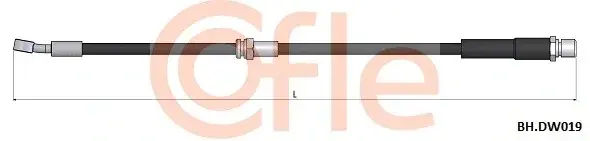 Тормозные шланги COFLE/TELCO 92.BH.DW019