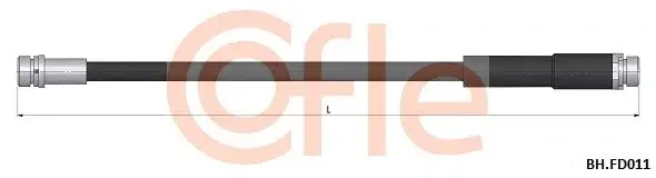 Тормозные шланги COFLE/TELCO 92.BH.FD011