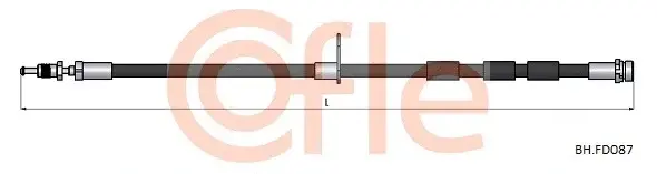 Тормозные шланги COFLE/TELCO 92.BH.FD087